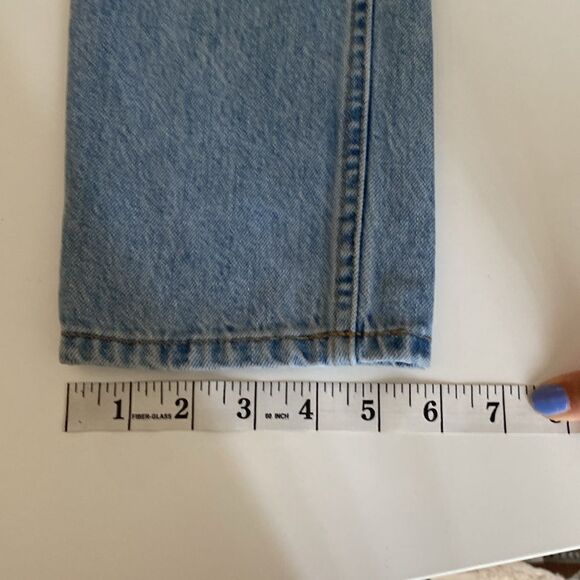 Everlane The ’90s Cheeky Jean Ankle Length in Vintage Sunbleached Blue Size 23 - Picture 15 of 15